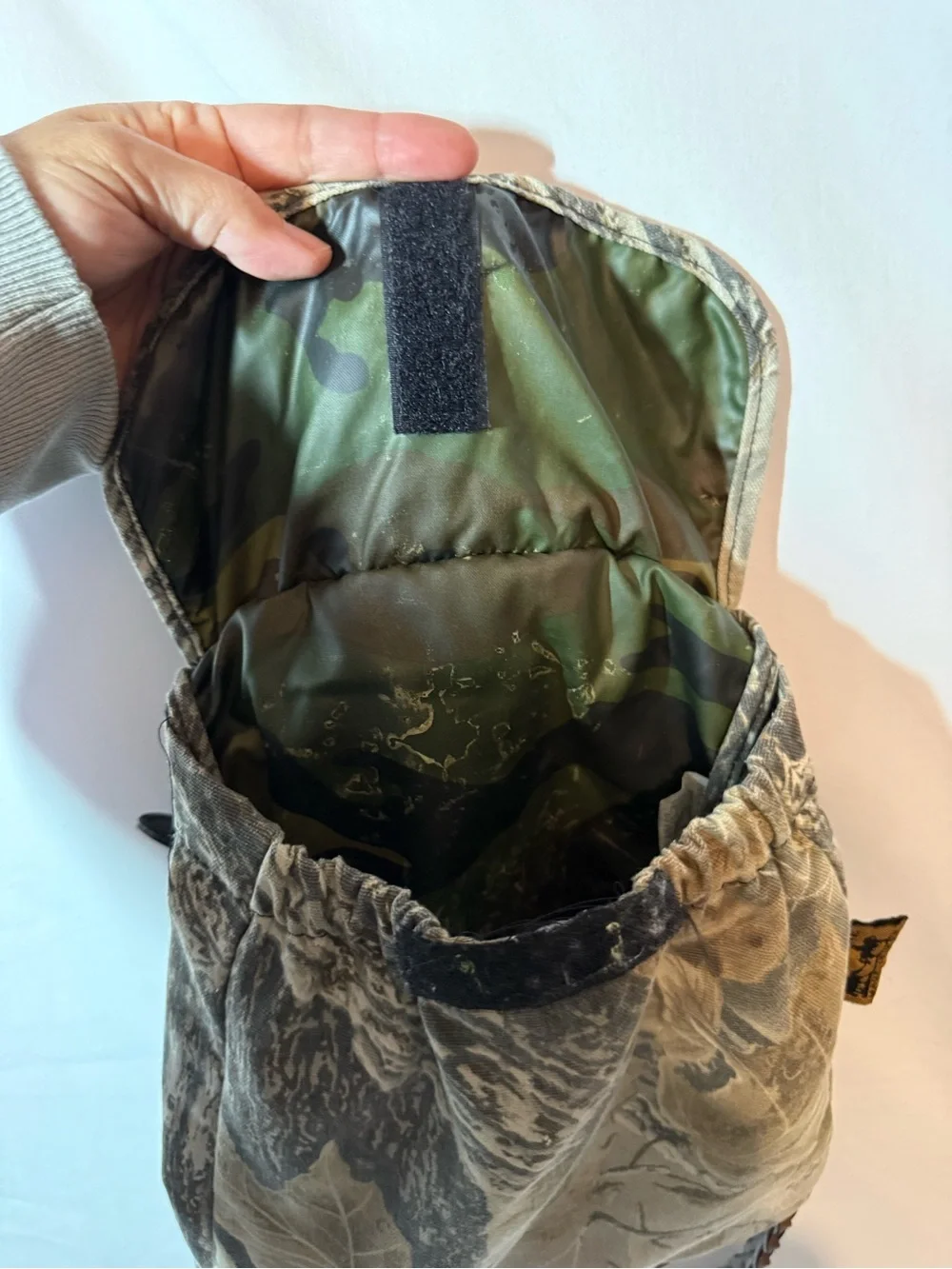 Vintage Fieldline Realtree Camo Shoulder Bag Made USA Y2K Hunting Crossbody